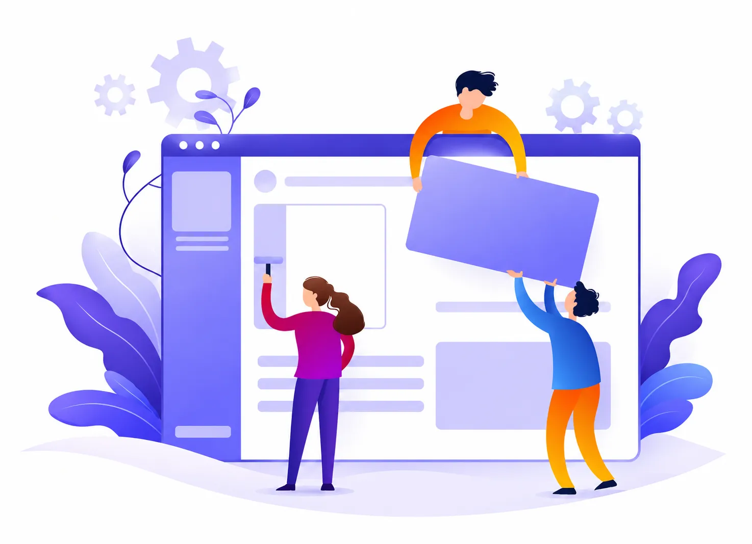 Webix Infotech About Illustration
